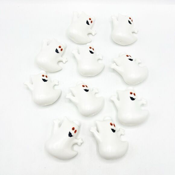 Hallmark Halloween Boo Blinkers Ghost Blow Mold Light String Replacement Covers - Picture 1 of 8